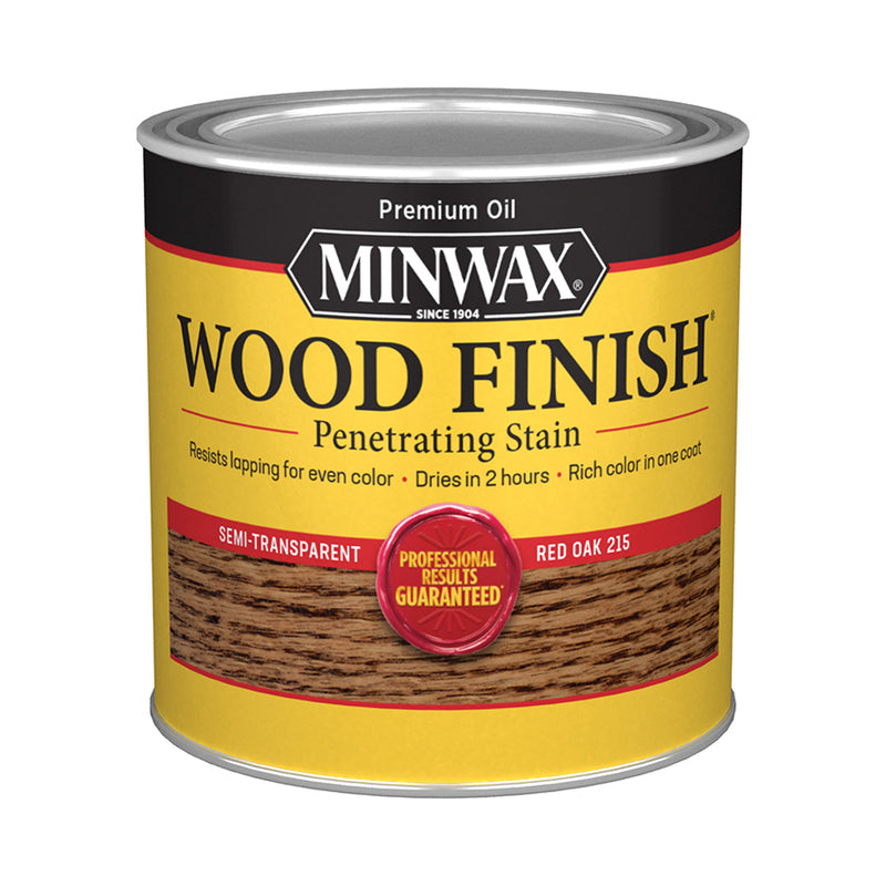 Minwax Wood Finish Oil-Based Stain, Red Oak, Half Pint