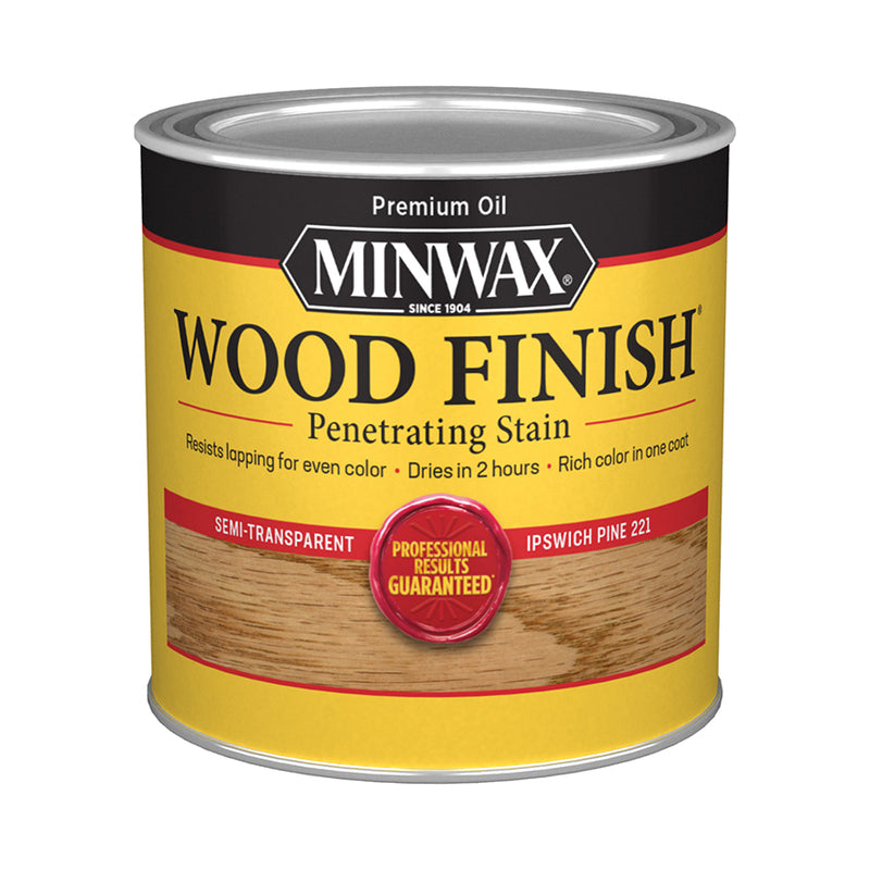 Minwax Wood Finish Oil-Based Stain, Ipswich Pine, Half Pint