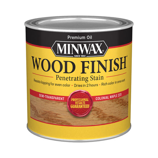Half Pint Minwax Wood Finish Colonial Maple 22230 - LCB Paint & Supply