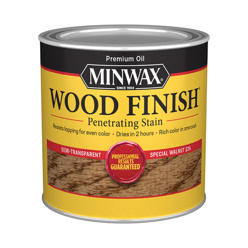 Half Pint Minwax Wood Finish Special Walnut 22240 - LCB Paint & Supply