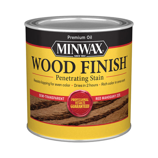 Half Pint Minwax Wood Finish RED Mahogany 22250 - LCB Paint & Supply