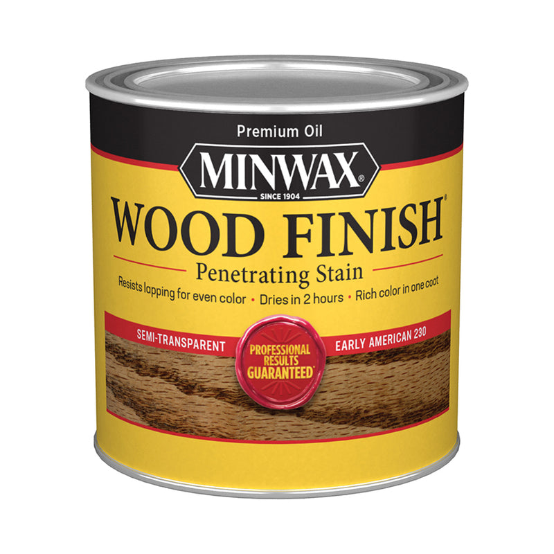 Minwax Wood Finish Oil-Based Stain, Early American, Half Pint