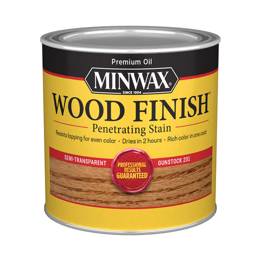 Half Pint Minwax Wood Finish Gunstock 22310 - LCB Paint & Supply