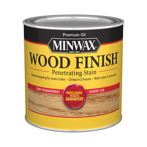 Half Pint Minwax Wood Finish Cherry 22350 - LCB Paint & Supply