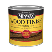 Minwax Wood Finish Oil-Based Stain, Dark Walnut, Half Pint