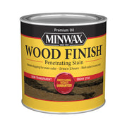 Minwax Wood Finish Oil-Based Stain, Ebony, Half Pint