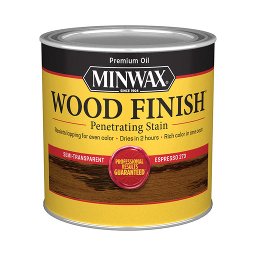 Half Pint Minwax Wood Finish Espresso 22763 - LCB Paint & Supply