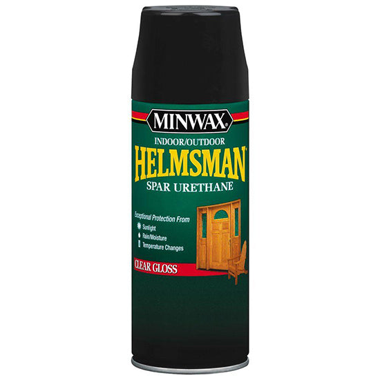 Minwax Helmsman Spar Urethane Spray, Clear High Gloss, 11.5 oz