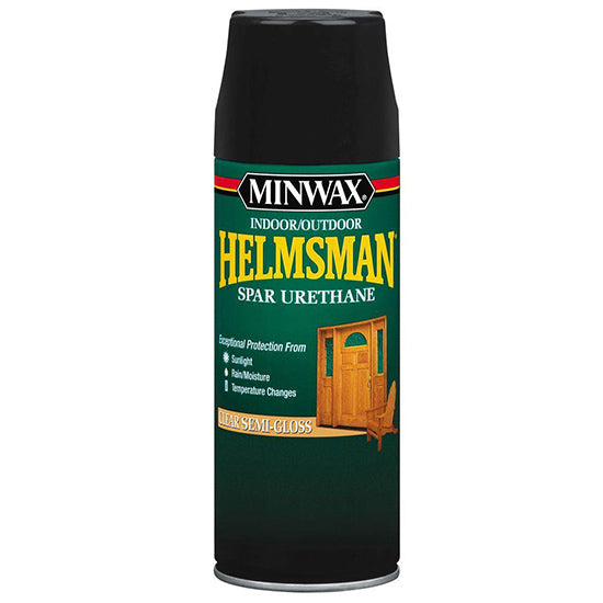 Minwax Helmsman Spar Urethane Spray, Clear Semi-Gloss, 11.5 oz