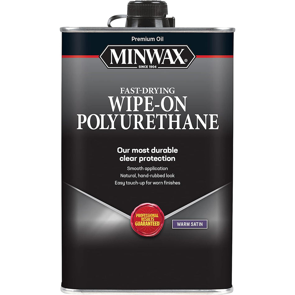 Minwax Wipe-On Poly, Clear Satin, Pint
