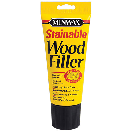 Minwax Stainable Wood Filler Natural Interior / Exterior Project Weekend DIY