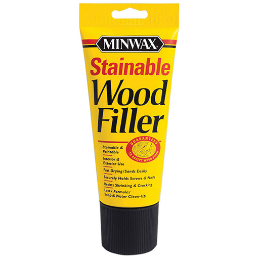 Minwax Stainable Wood Filler Natural Interior / Exterior Project Weekend DIY
