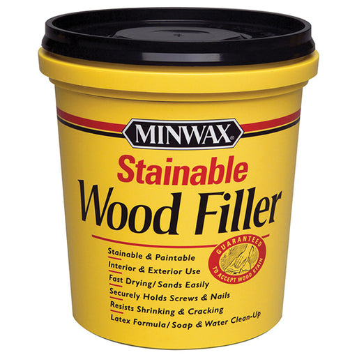 Minwax Stainable Wood Filler Natural Interior / Exterior Project Weekend DIY 