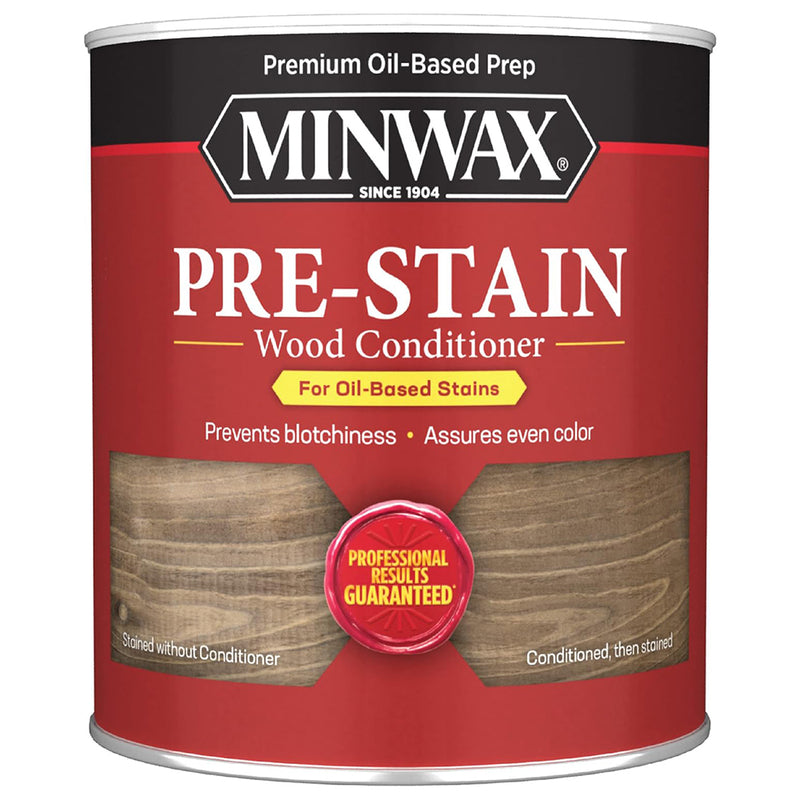 Minwax Pre Stain Oil Based Wood Conditioner Quart Project Weekend DIY