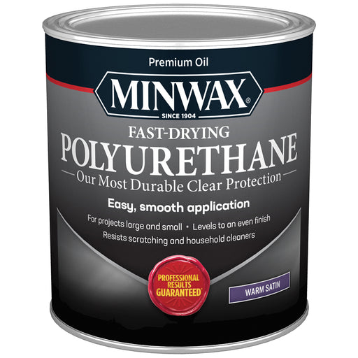 Quart Minwax Polyurethane Finish Satinin 63010 - LCB Paint & Supply