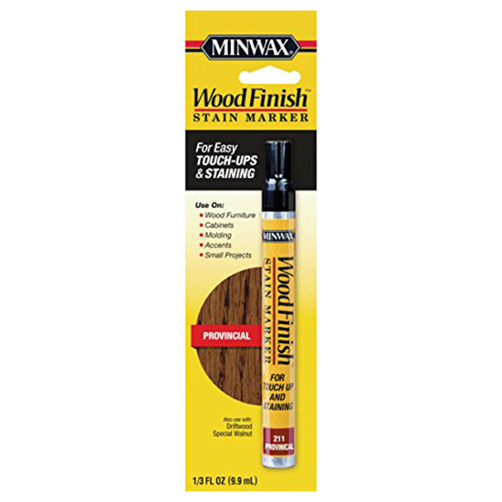 Minwax Wood Finish Marker Provincial Stain 1/3 oz Project Weekend DIY