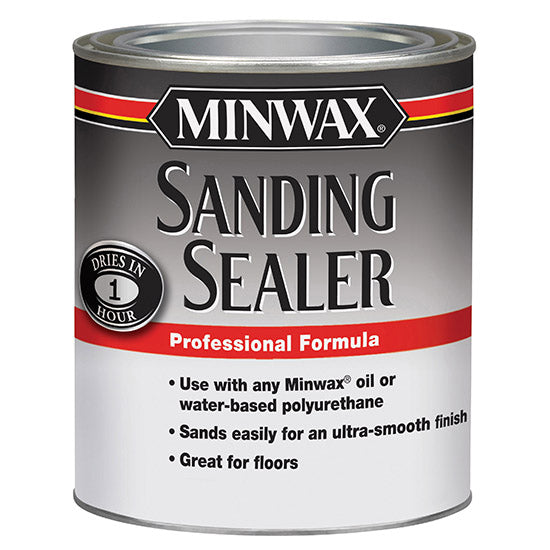 Minwax Sanding Sealer Professional Formula, Clear, Quart
