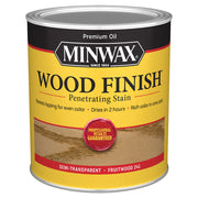 Minwax Wood Finish Oil-Based Stain, Fruitwood, Quart