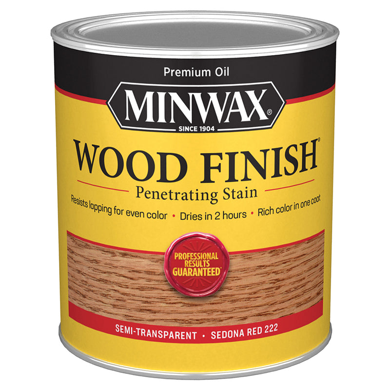 Quart Minwax Wood Finish Sedona RED 70043 - LCB Paint & Supply