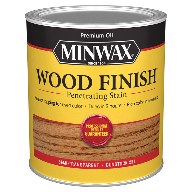 Quart Minwax Wood Finish Gunstock 70045 - LCB Paint & Supply