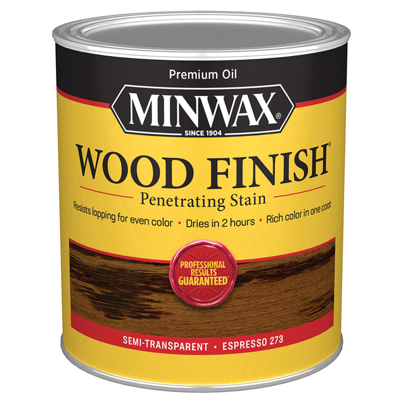Quart Minwax Wood Finish Espresso 70050 - LCB Paint & Supply