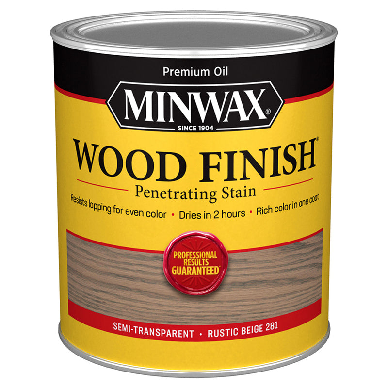 Quart Minwax Wood Finish Rustic Beige 70100 - LCB Paint & Supply