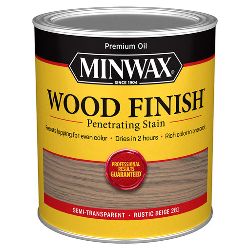 Quart Minwax Wood Finish Rustic Beige 70100 - LCB Paint & Supply