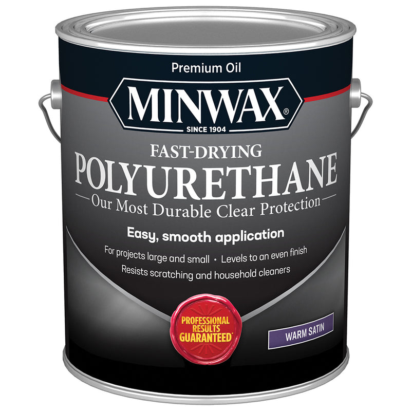Minwax Fast-Drying Polyurethane, Clear Satin, Gallon