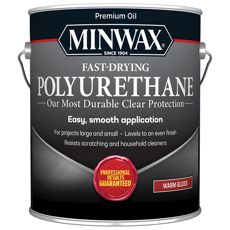 Minwax Fast-Drying Polyurethane, Clear Gloss, Gallon