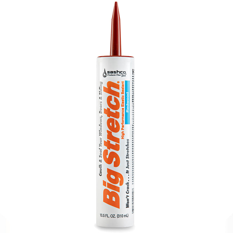 Sashco Cartridge Big Stretch Caulk Redwood - 10.5oz by Sashco | LCB Paint & Supply