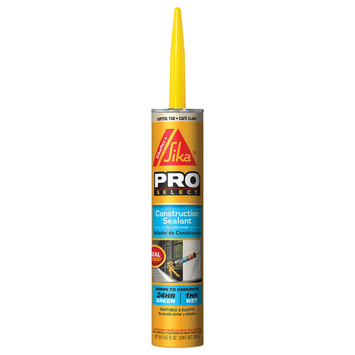 Sika Sikaflex Construction Sealant, Capitol Tan, 10.1 oz