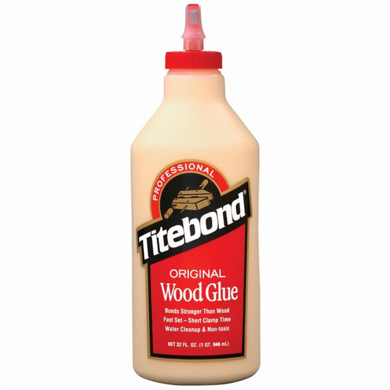 Titebond Original Wood Glue, Yellow, Quart