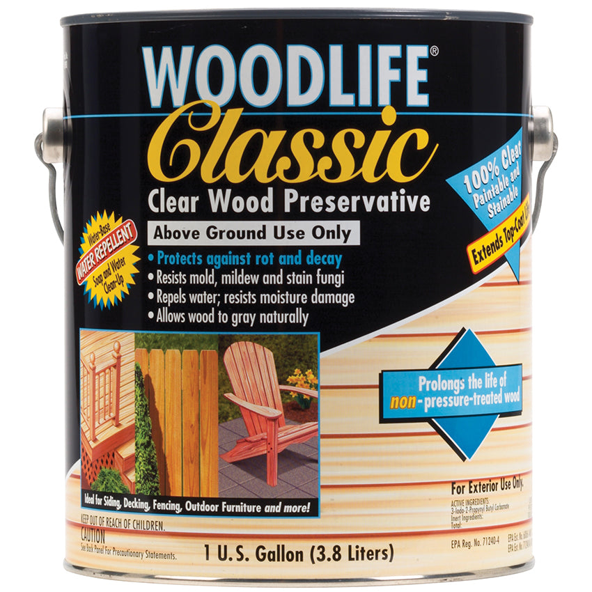 Wolman WoodLife Classic Clear Wood Preservative, Gallon