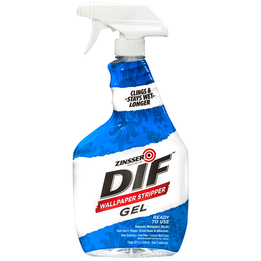Zinsser DIF Wallpaper Stripper Gel, 32 oz