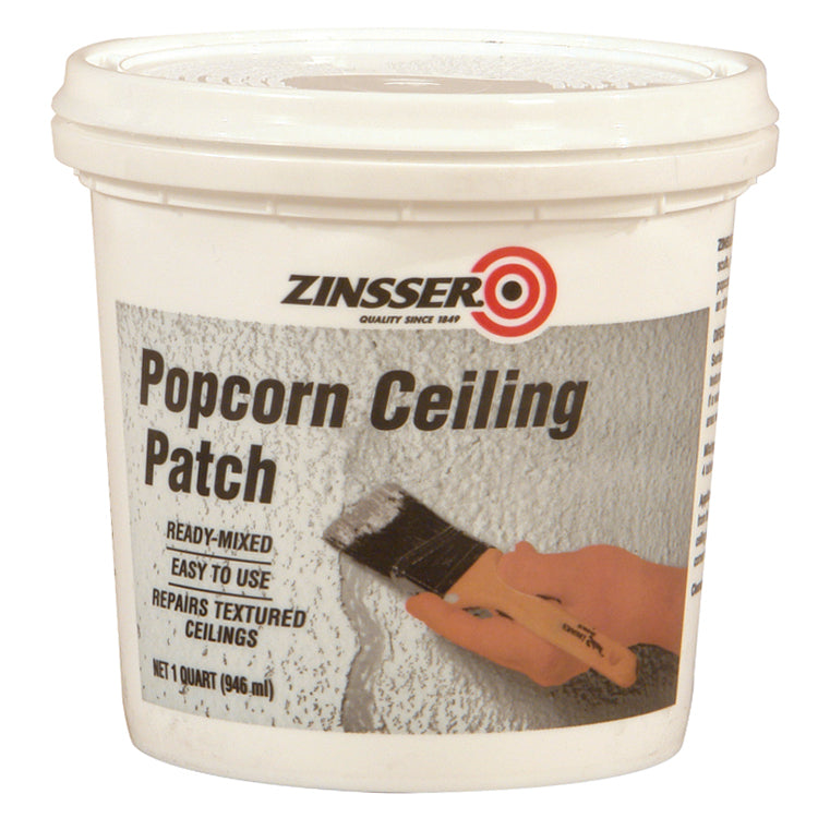 Zinsser Ready-Mixed Popcorn Ceiling Patch quart tub