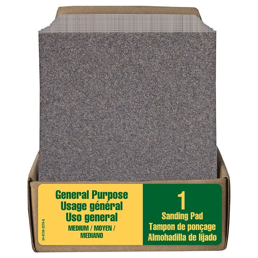 3M All Purpose Contour Sanding Sponge, Medium, 4-1/2 Inch