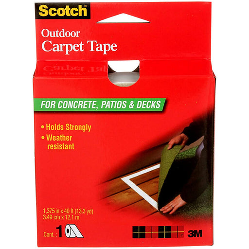 3M 34.9mmx12.1m Outdoor Carpet Tape by 3M | LCB Paint & Supply