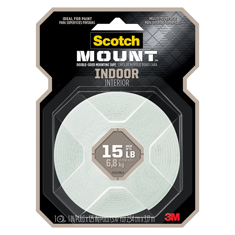 3M Scotch HD Mounting Tape 314h-med - 1inx125in by 3M | LCB Paint & Supply