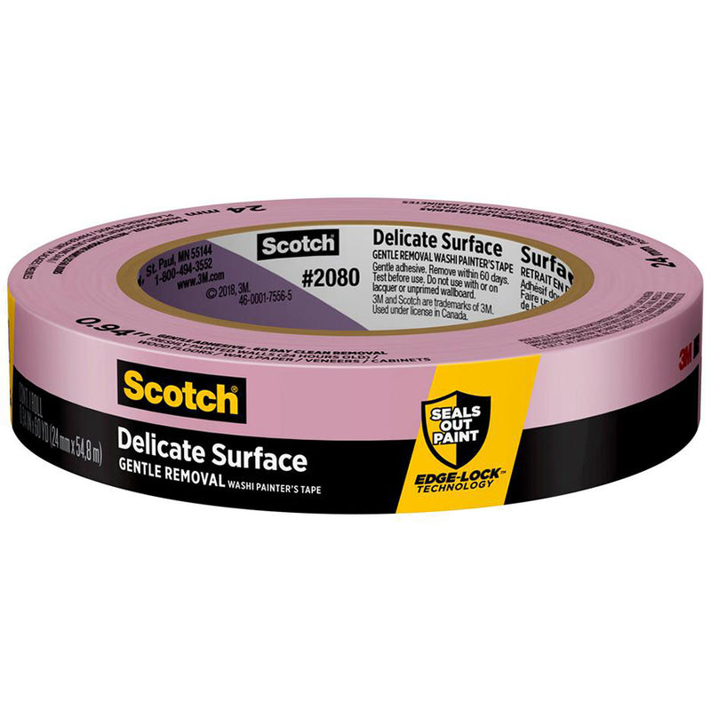 3M Scotch Delicate Surface Painter's Tape, 24 mm
