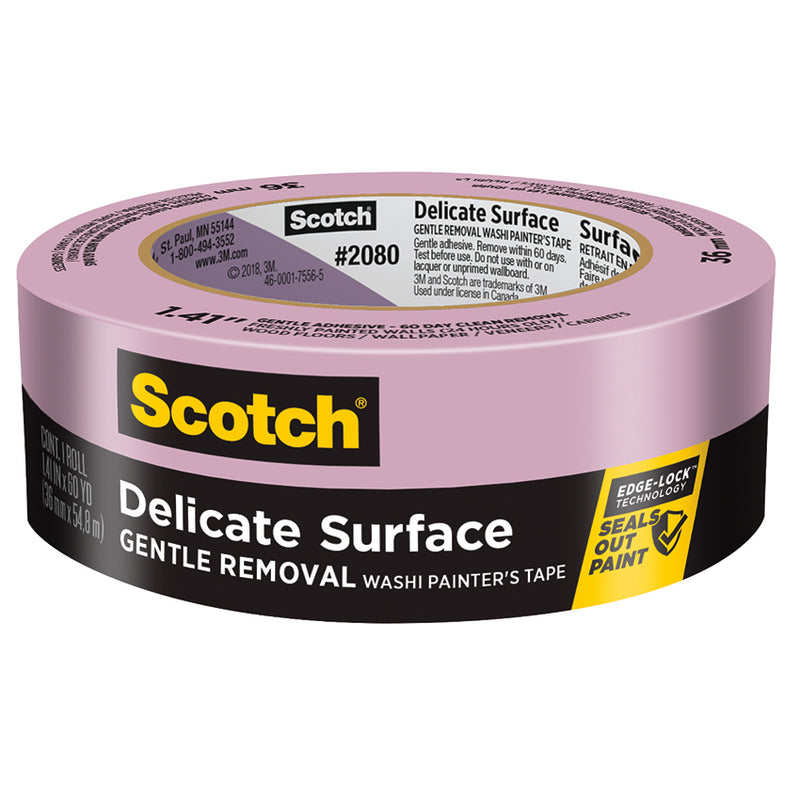3M Scotch Delicate Surface Painter's Tape, 38.1 mm