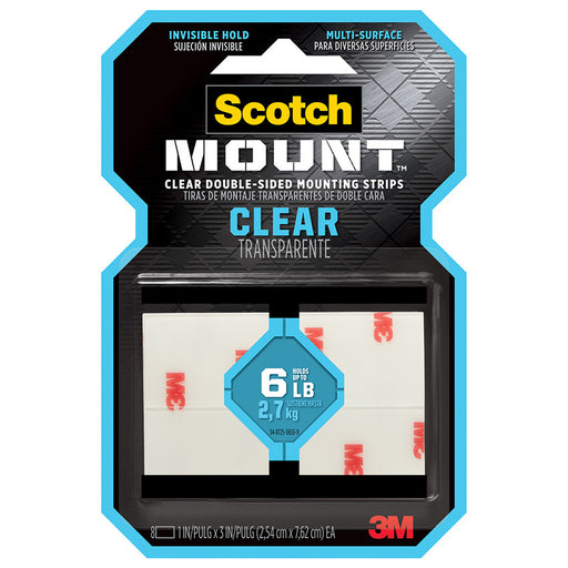 3M Scotch-mount Dispenser Mnt Tape 8p 410h-st - 1inx3in by 3M | LCB Paint & Supply