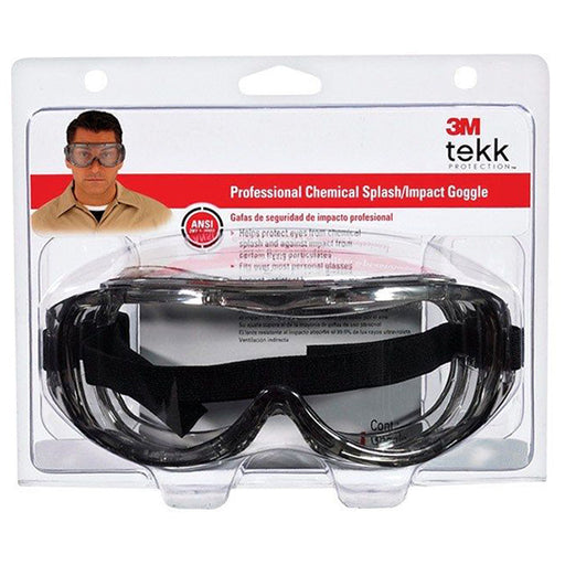 3M Chemical Splash/Impact Goggles, 91264