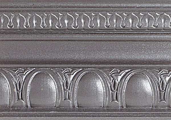 Modern Masters Satin Metallic Pewter manufacturer sample; reference for Quart