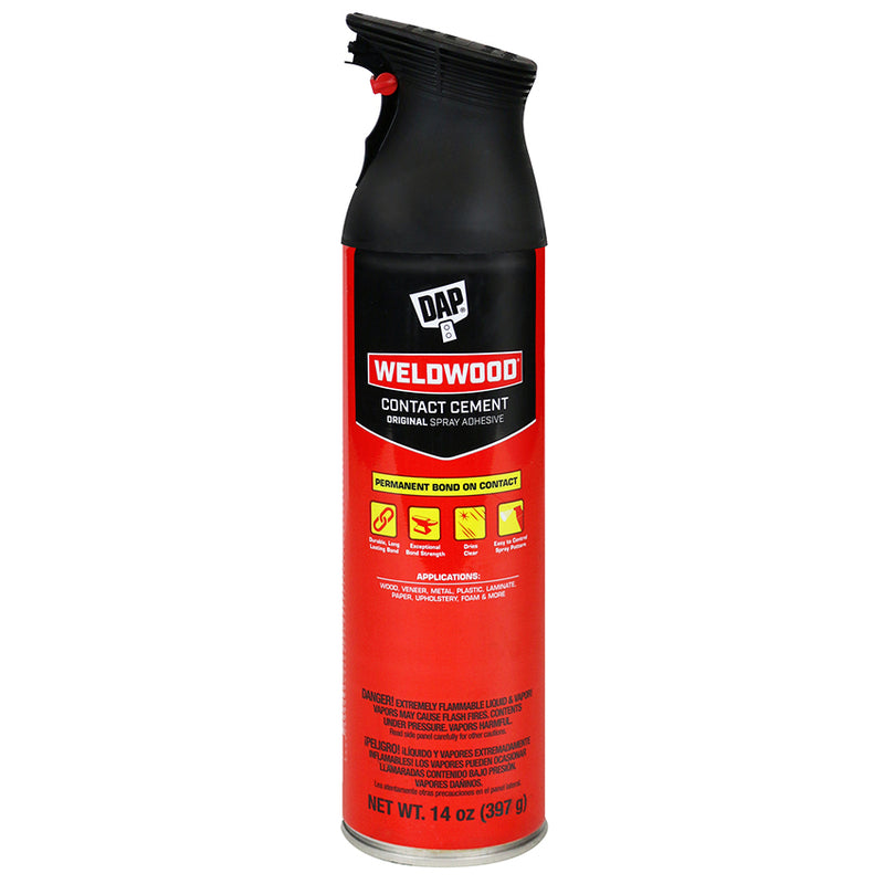DAP Weldwood Spray Contact Cement 1 4 oz Project Weekend DIY