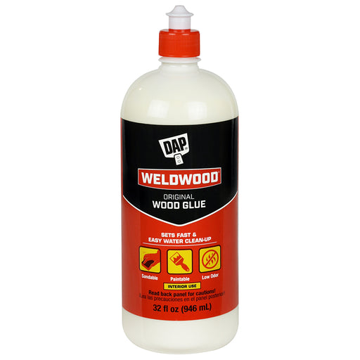 DAP Weldwood Original Wood Glue, Yellow, Quart