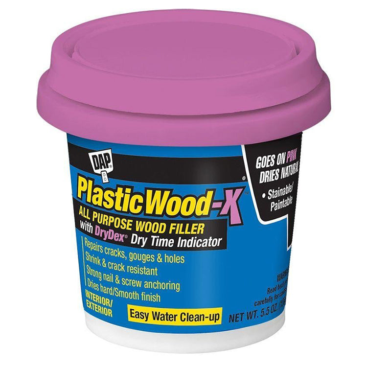 DAP Plastic Wood-X Wood Filler with DryDex, Natural, 5.5 oz