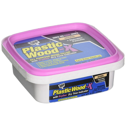 DAP Plastic Wood-X Wood Filler with DryDex, Natural, Half Pint