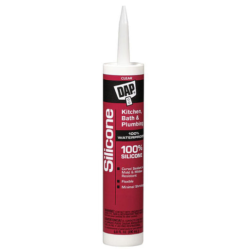 Dap Silicone Bath Sealant Clear - 9.8 oz by Dap | LCB Paint & Supply