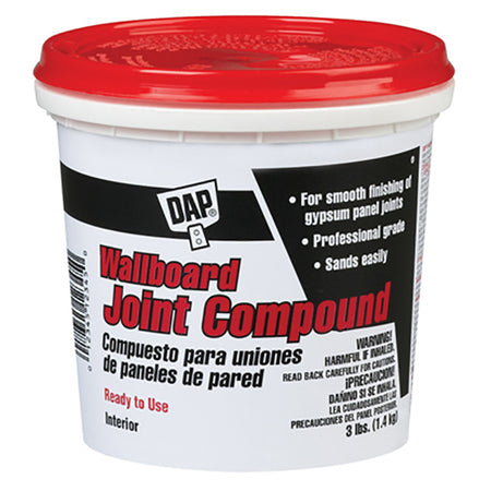 DAP Wallboard Joint Compound 3 lb Project Weekend DIY