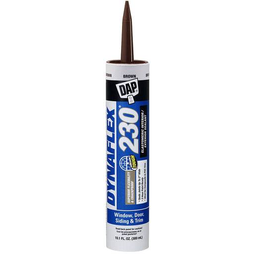 DAP Dynaflex 230 Cart Brown Window, Door, and Trim Sealant Project Weekend DIY